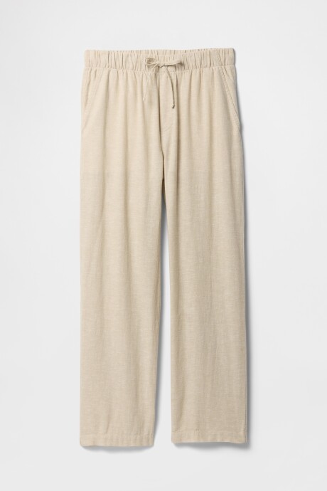Pantalón De Lino Mujer Flax Linen
