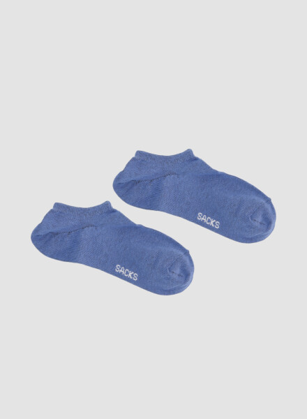 Media super escotada Azul