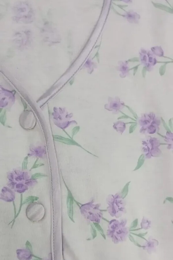 Camisón M/Corta Clásico Camisón M/Corta Clásico Lila