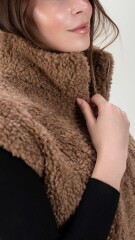 Chaleco Reversible Marena Camel