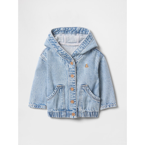 MFD HOODED DNM JCK MEDIUM WASH