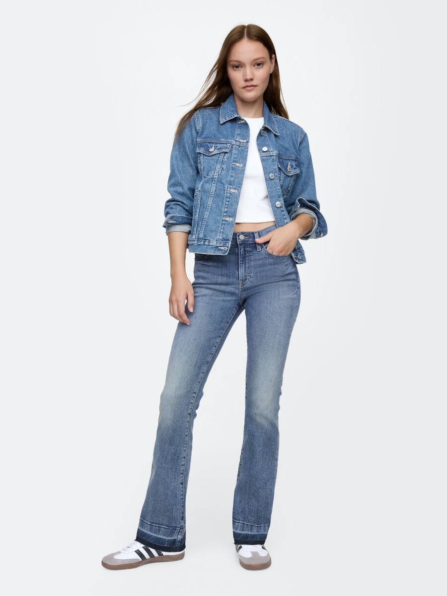 Jean Baby Boot Mujer - Medium Wash 