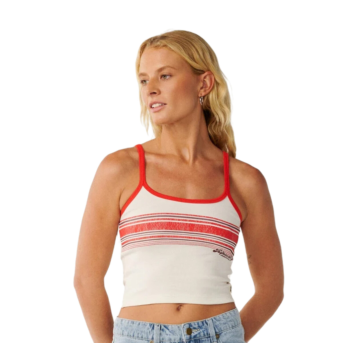 Musculosa Rip Curl Retro Swell Cami - Beige 