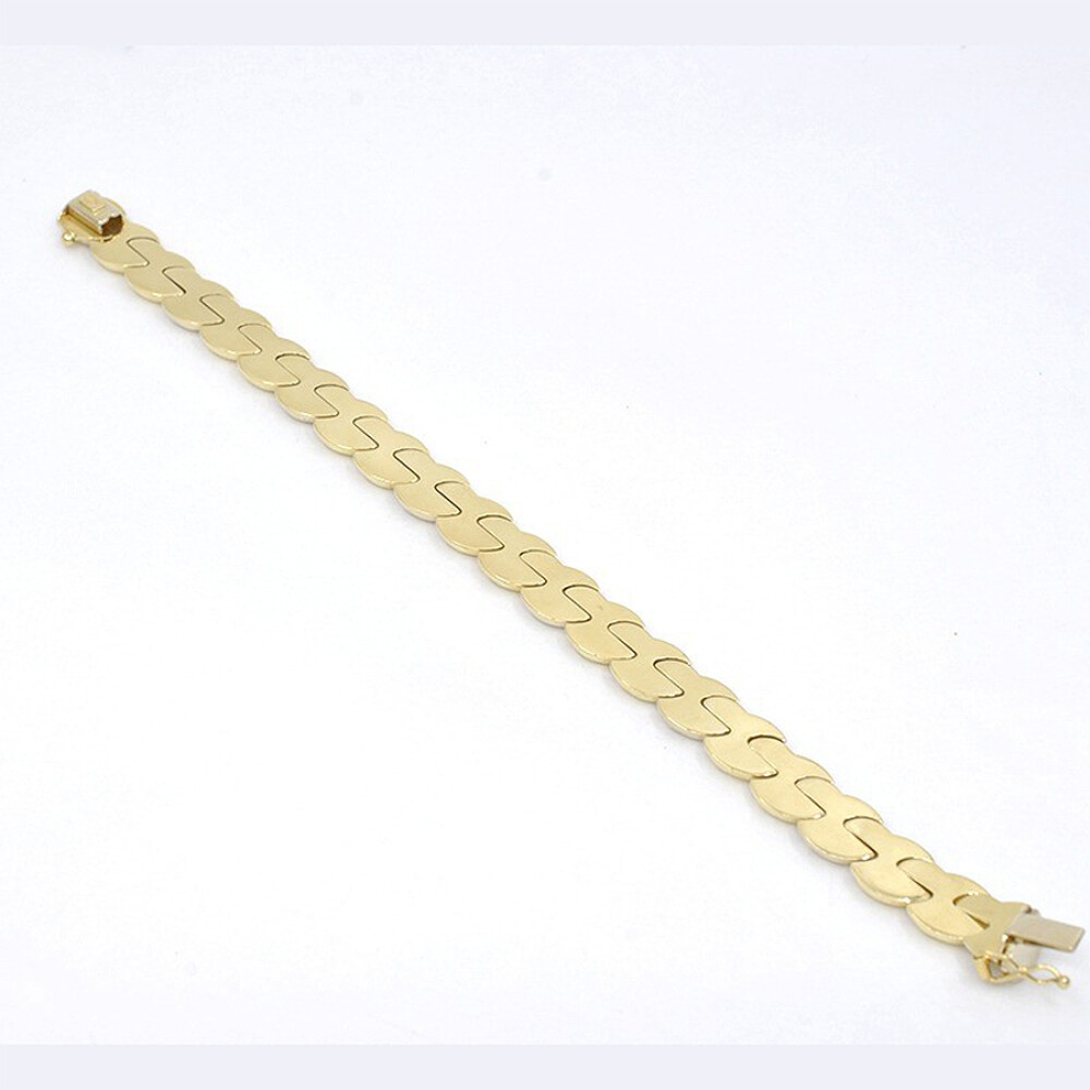 Pulsera En Oro 18K Semirigida Pulsera En Oro 18K Semirigida