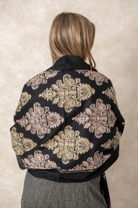PASHMINA SIBILA Negro