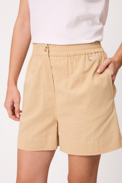 SHORT ELISARA POLANCO Beige