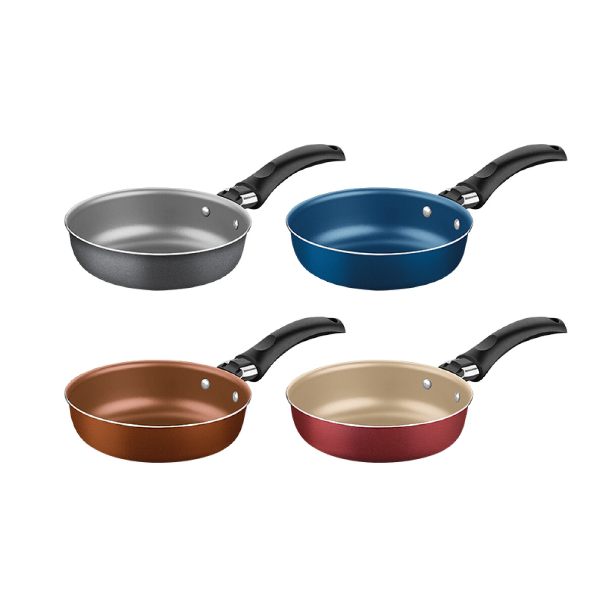 Sartén Ø 13cm. para huevo, varios colores "TURIM" -TRAMONTINA - TR5510 