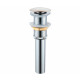 GRIFERIA VALVULA POP UP SIN DESBORDADOR BRILLO ZINC 1 1/4 GRIS-BRUSHED NICKEL