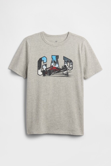 Remera Gràfico Manga Corta Niño B08