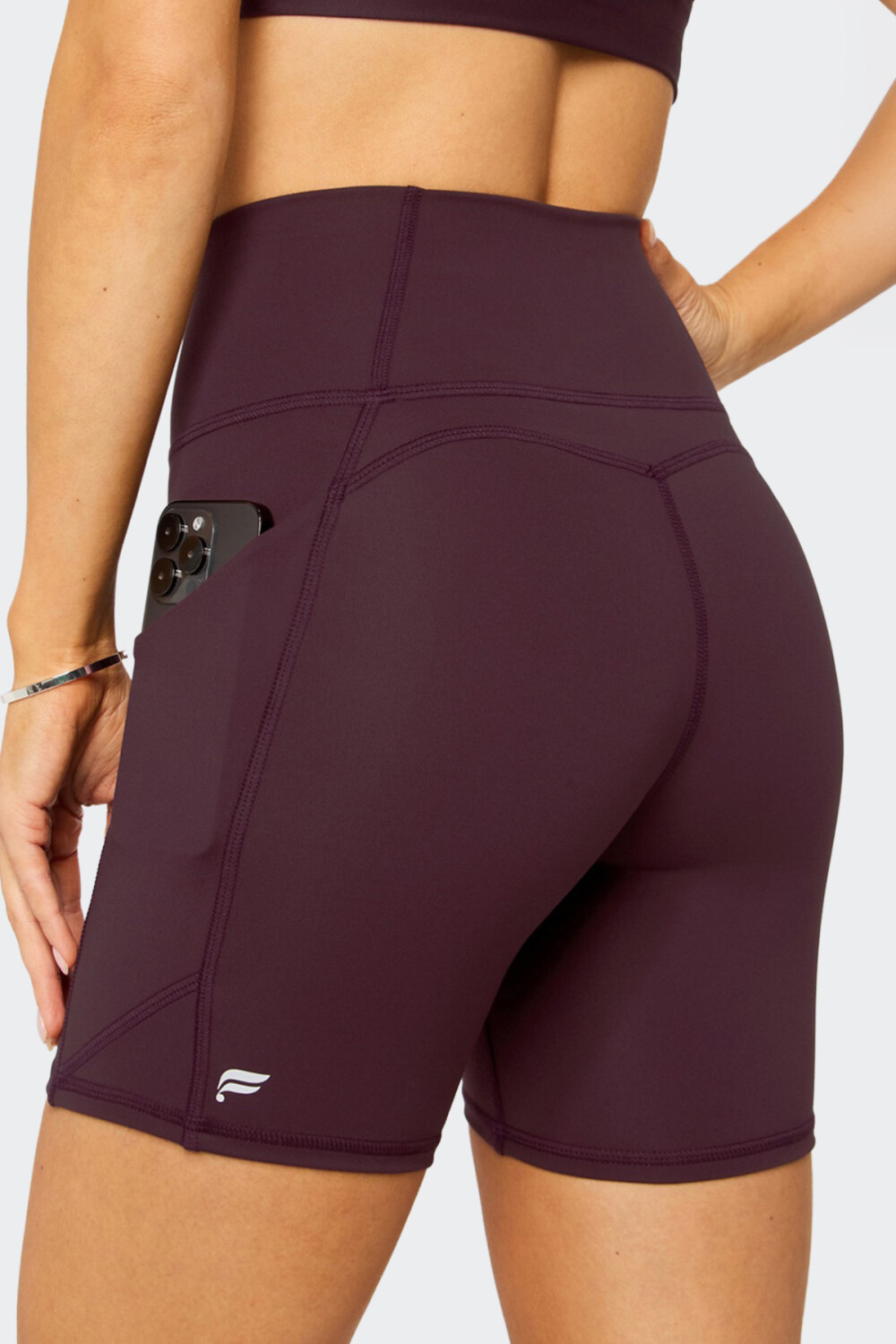 Short Fabletics Oasis PureLuxe Rojo