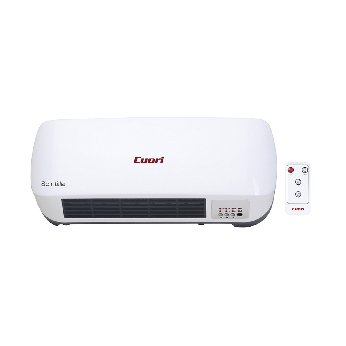 Convector Cerámico De Pared Con Control Cuori Scintilla 