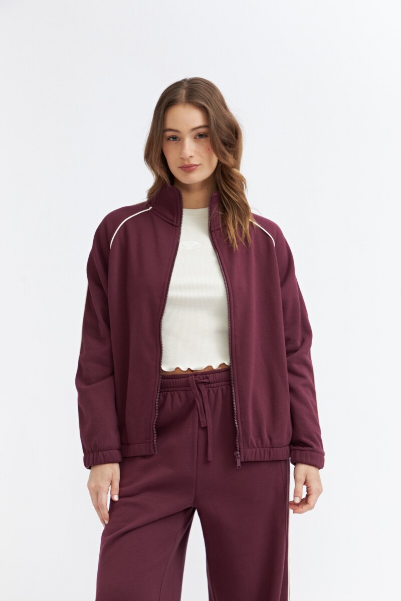 CAMPERA YANI - BORDO 