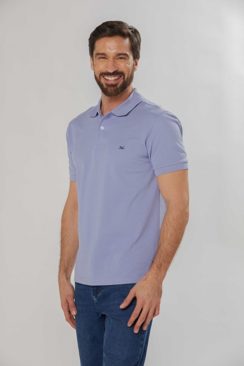 REMERA POLO PIQUE - Lavanda 