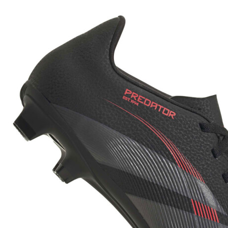 Championes Unisex Adidas Futbol 11 Predator Club Negro - Rojo