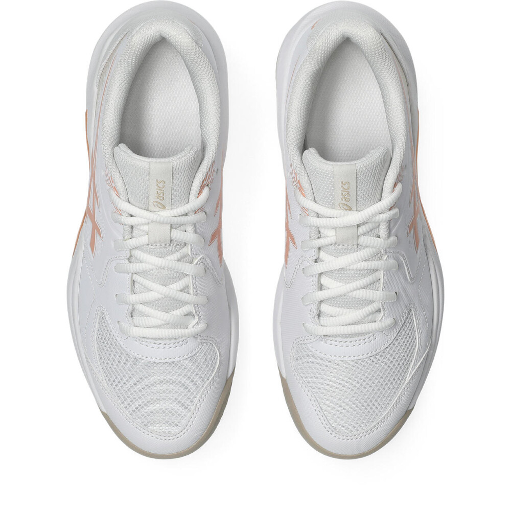 Zapatilla Tenis GEL-Dedicate 9 Clay Mujer White/cantaloupe