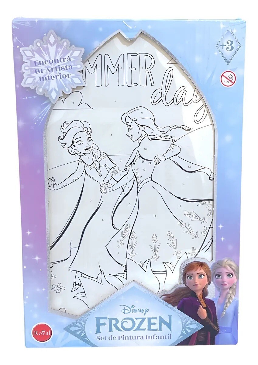 Set De Arte Infantil Frozen 