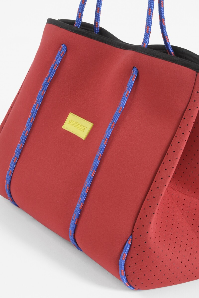 PREVENTA Bolso neopreno rojo