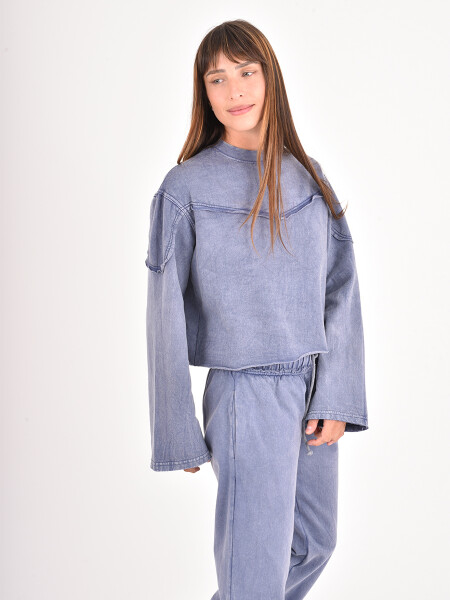 BUZO CAELIRA AZUL PIEDRA