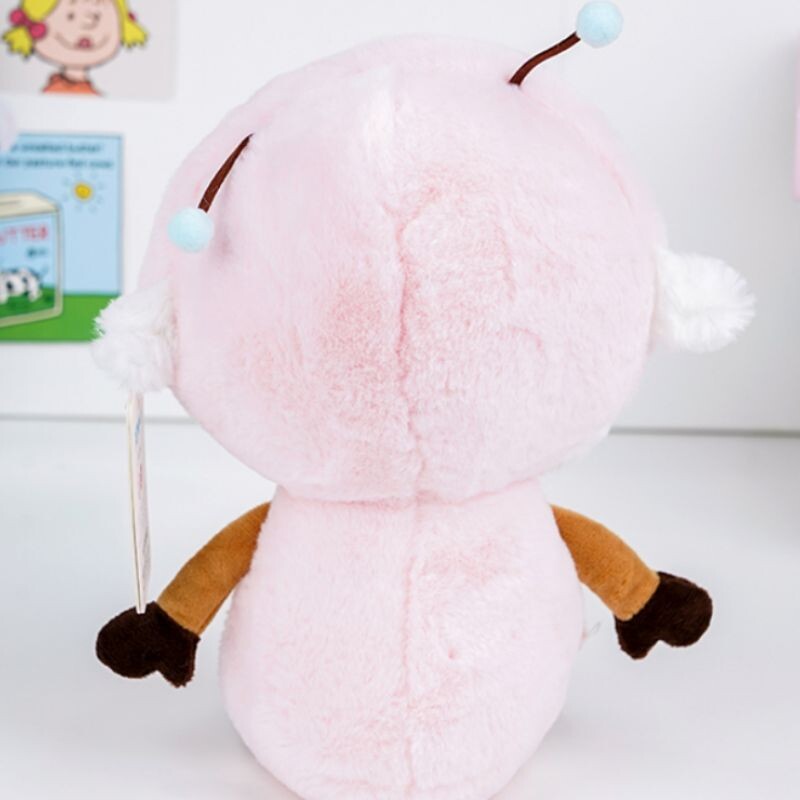 Peluche De Oveja Con Disfraz De Abeja - Rosa - 28cm Peluche De Oveja Con Disfraz De Abeja - Rosa - 28cm