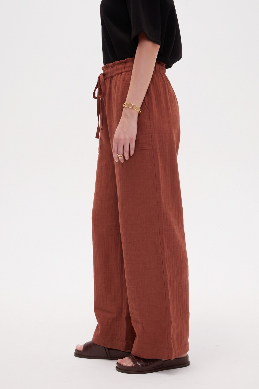 Pantalon Ravenea Terracota