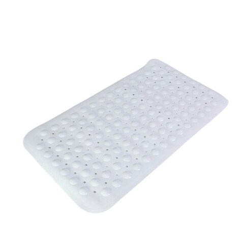 ALFOMBRA PLAST BLANCA P/BAÑO 38X70CM Unica