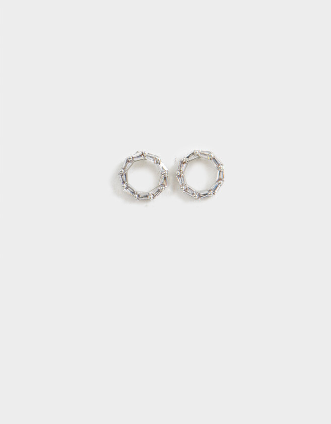 Aros Pasantes Premium Silver Aros - Plateado