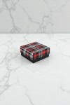 Caja laminada Caja Escocesa - 12x12x6 cm