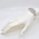 Pulsera Estilo Antiguo, En Oro 18K, Platino Y Brillantes Pulsera Estilo Antiguo, En Oro 18K, Platino Y Brillantes