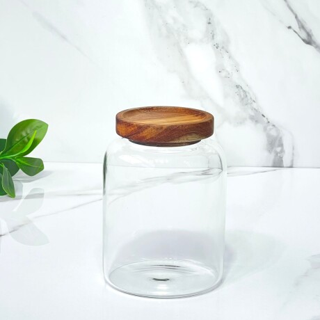 Recipiente Hermético Vidrio C/Tapa Acacia 1.3L Recipiente Hermético Vidrio C/Tapa Acacia 1.3L