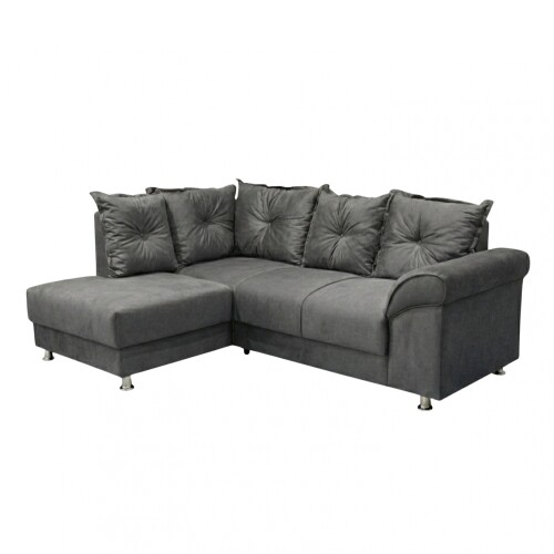 Sillón Esquinero 5 lugares - Bari Grafito