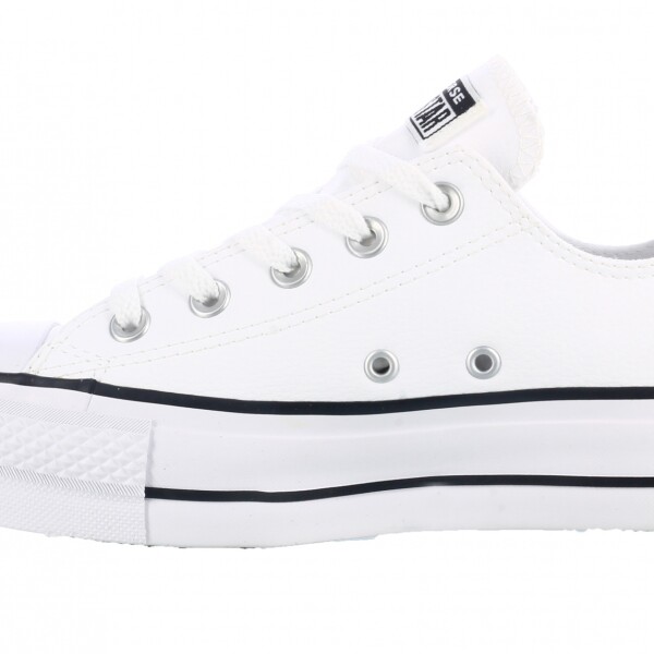 Championes Unisex Converse - All Star Plataforma Chuck Taylor Lift Blanco - Negro