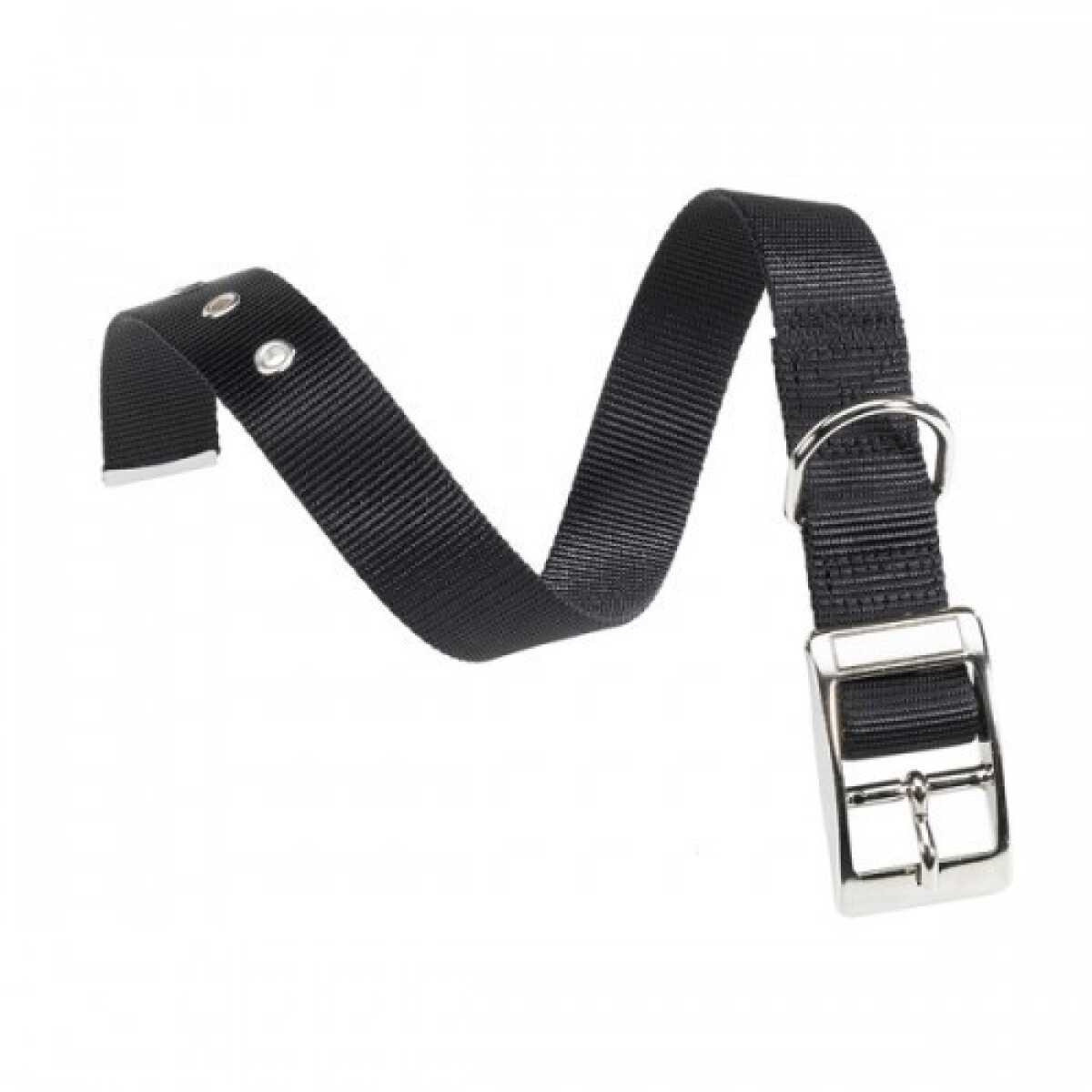 COLLAR FERPLAST CLUB PERFORADO CF15/35 NEGRO 