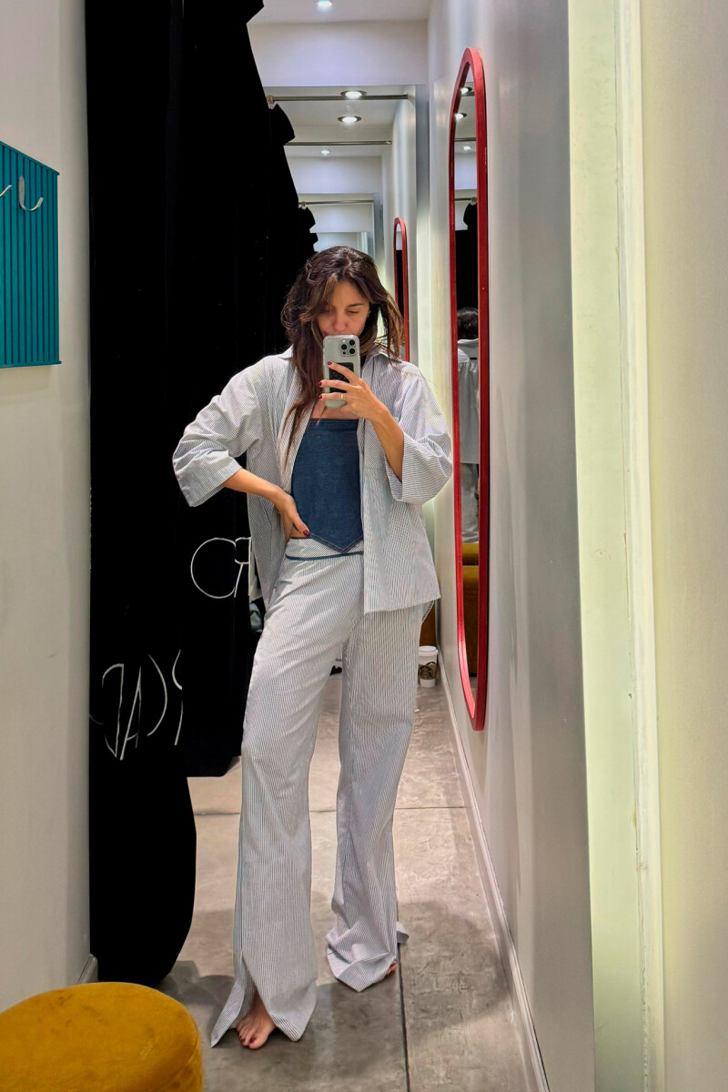 Pantalón Blanc AZUL