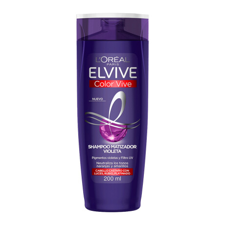 Shampoo L'Oréal Paris Elvive ColorVive Purple 200ml Shampoo L'Oréal Paris Elvive ColorVive Purple 200ml