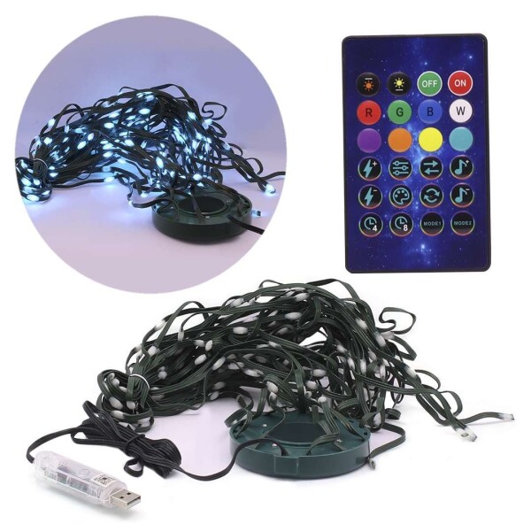 Arbol Navidad Verde Luces Smart Led Base Metal Premium 180cm Arbol Navidad Verde Luces Smart Led Base Metal Premium 180cm