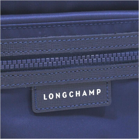 Longchamp -Mochila de nylon con bolsillos, Le pliage néo Azul