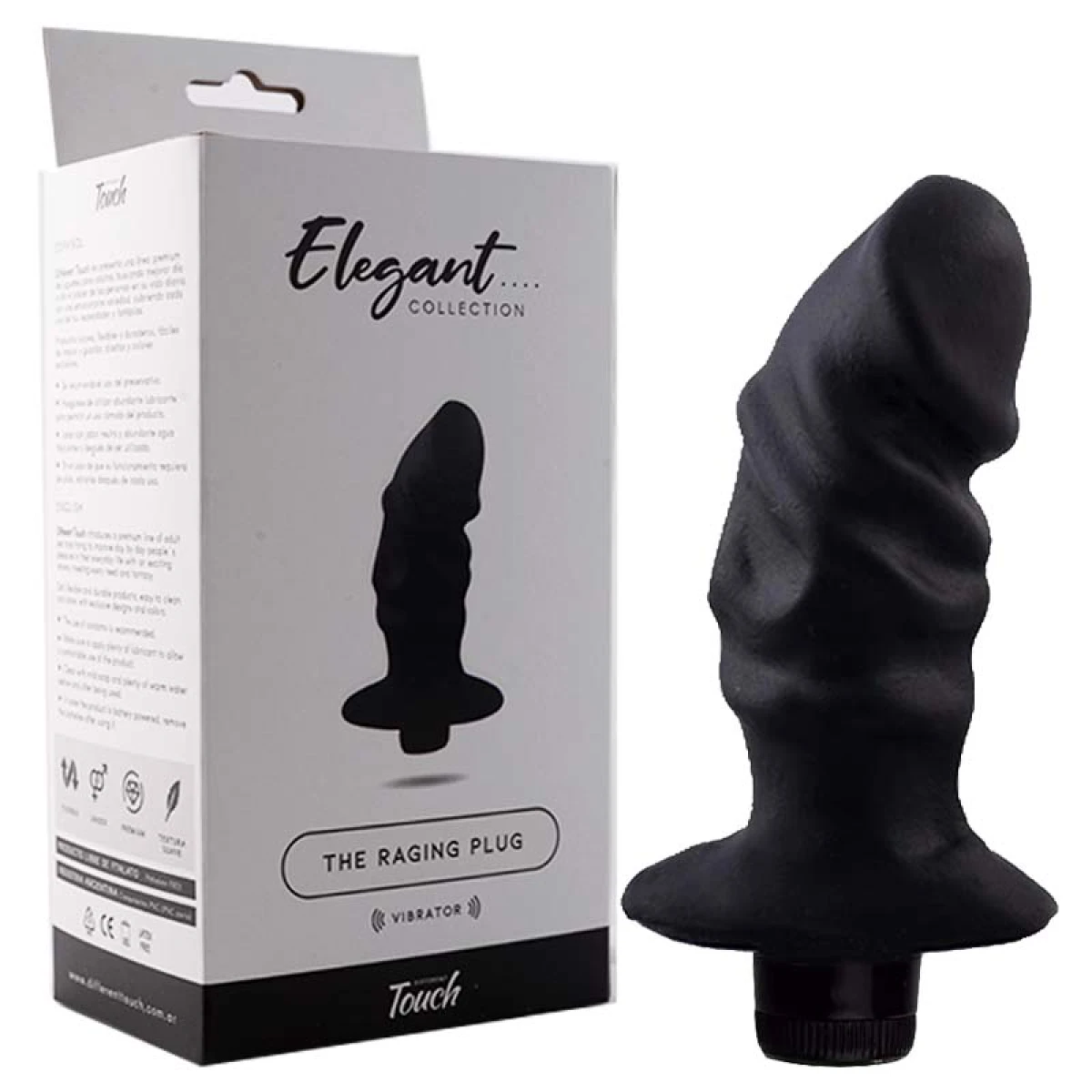 Personal Trainer Texturado Con Micro Vibro - Negro 