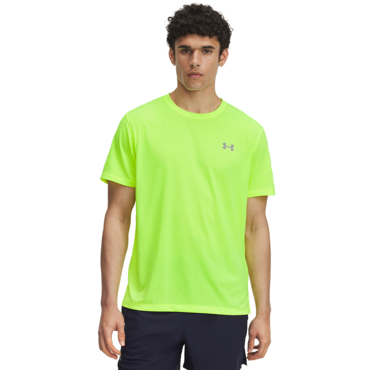 UA LAUNCH SHORTSLEEVE-YLW - YLW-732 