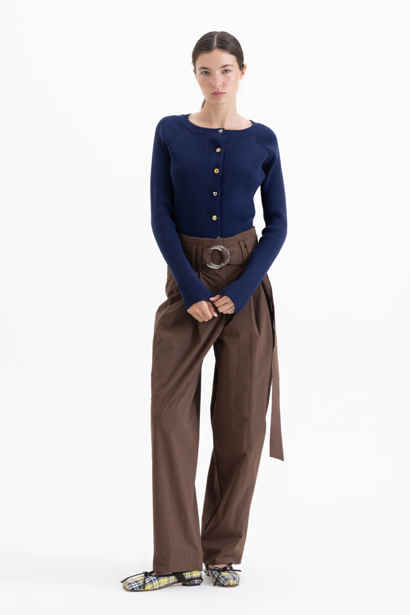 CARDIGAN LUNA Azul Marino