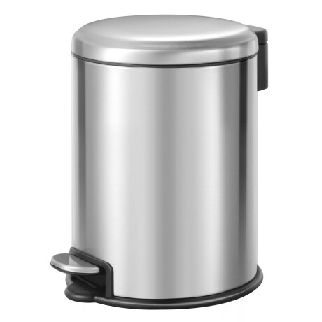 PAPELERA ACERO-INOXIDABLE GRIS EK9118MT