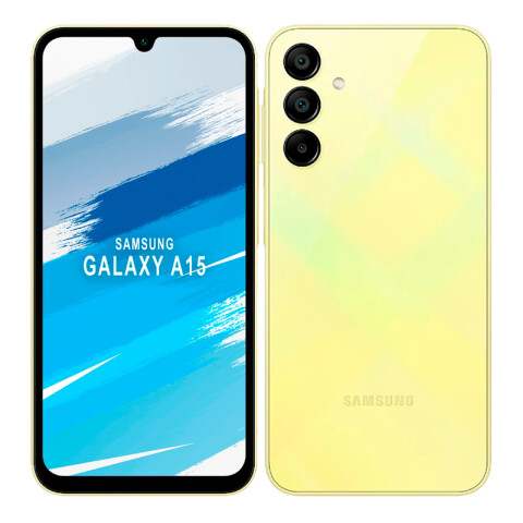 Celular Samsung Galaxy A15 5G 6.7" 6GB 128GB Amarillo Celular Samsung Galaxy A15 5G 6.7" 6GB 128GB Amarillo