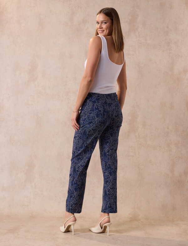 Pantalon Print AZUL/MULTI