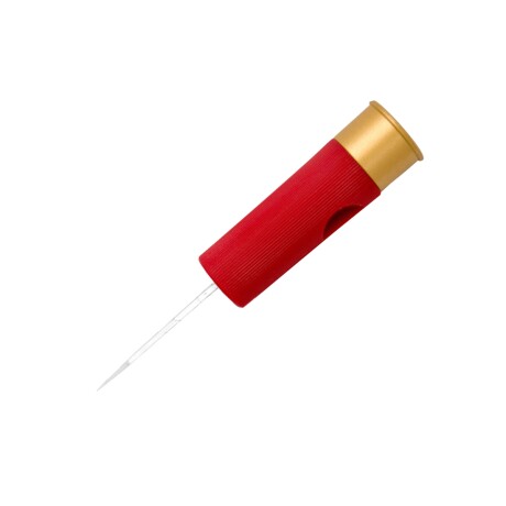 Navaja en forma de cartucho 12 Rojo