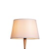 Lampara de mesa en madera con pantalla Lampara de mesa en madera con pantalla