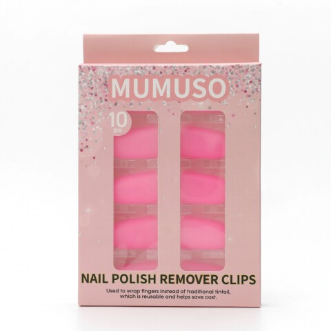 CLIPS QUITAESMALTE CLIPS QUITAESMALTE