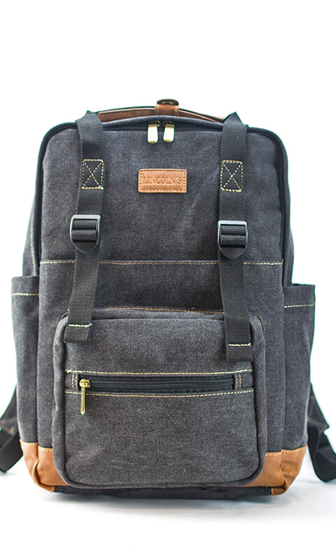 MATERA MOCHILA LANIN CANVAS HUMO