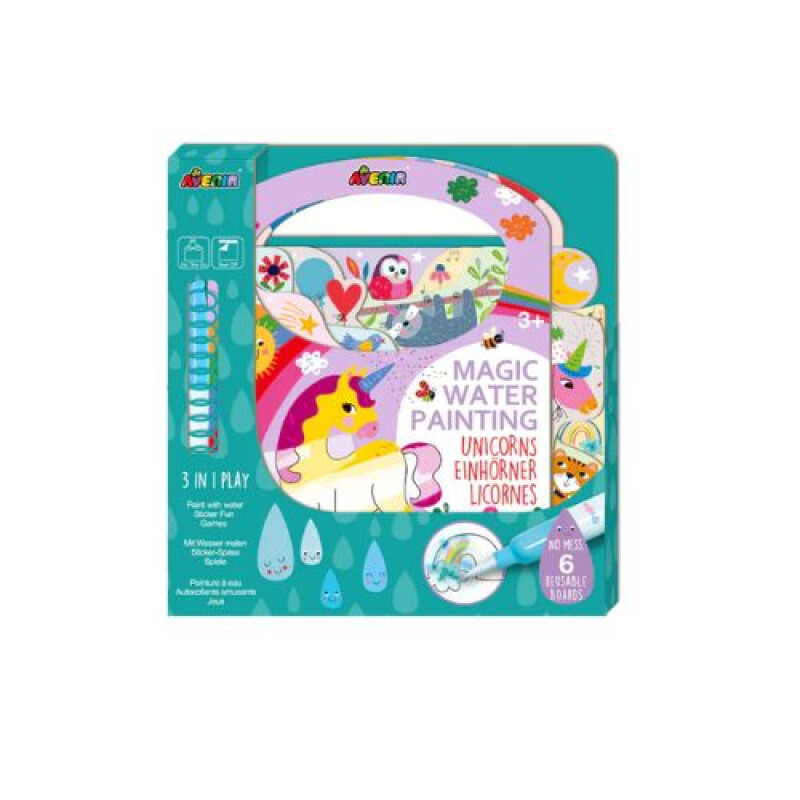 Libro magico para pintar con agua- Unicornio Libro Magico Para Pintar Con Agua- Unicornio