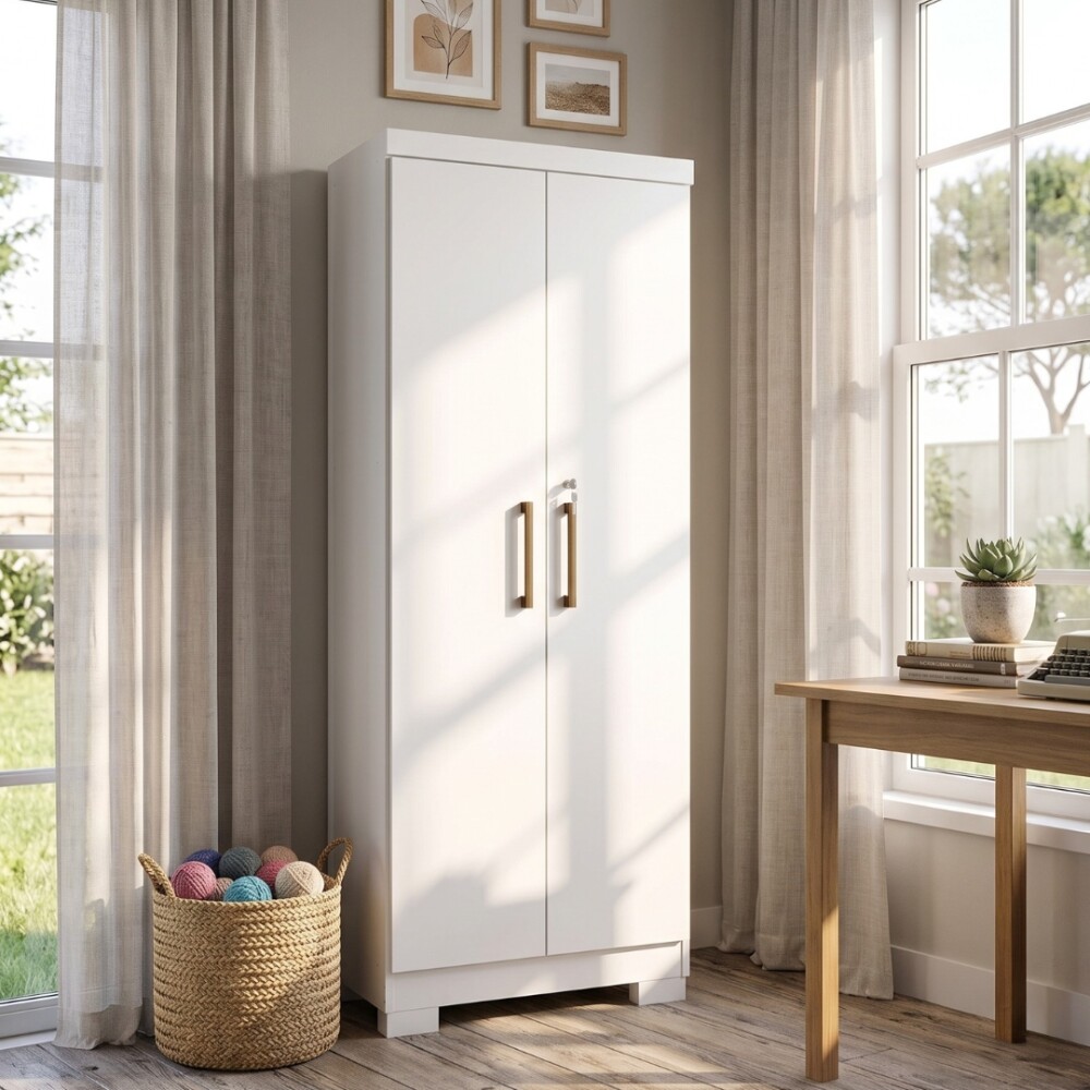 Armario Multi-uso Max Plus 2 Puertas Blanco