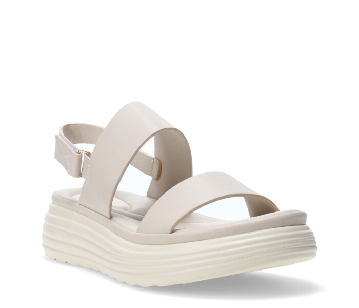 Sandalias de Mujer Miss Carol LAMAR con banda Nude