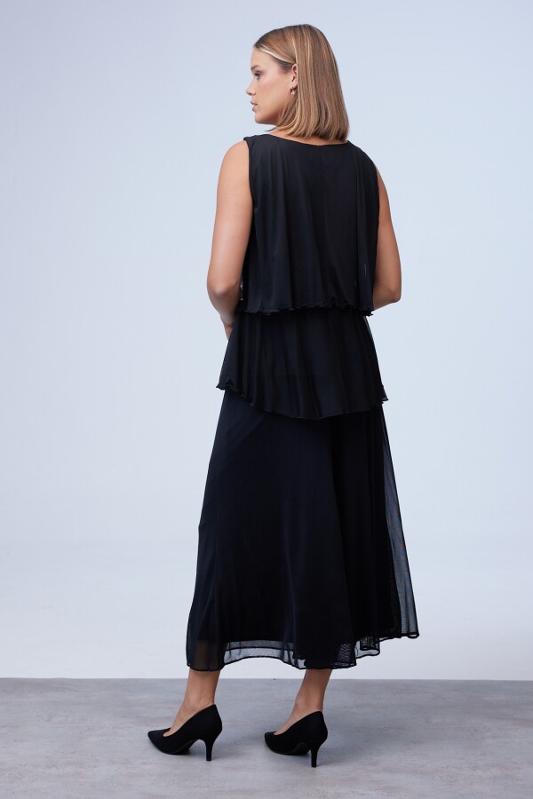 Blusa Capas NEGRO